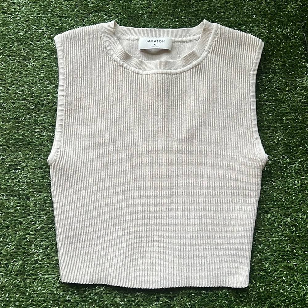 Babaton Cream Tank Top